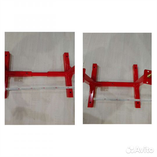 Крепление для перевозки мотоцикла в прицепе