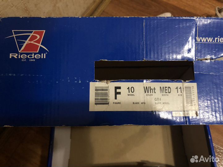 Коньки фигурные Riddle р-р 11