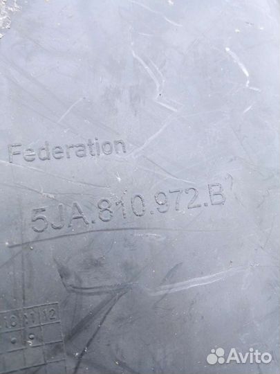 Skoda Rapid подкрылки локеры