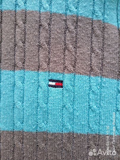 Кофта на молнии Tommy hilfiger 128-134