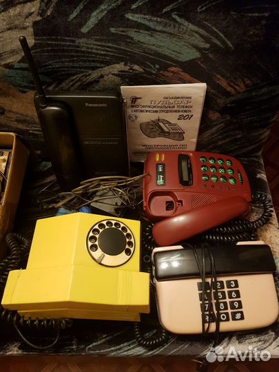 Стационарный телефоны СССР 5шт