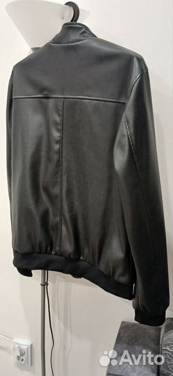 Кожаная куртка мужская