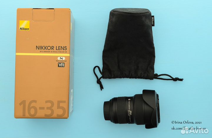 Продаю объектив Nikon AF-S Nikkor 16-35mm f/4G ED