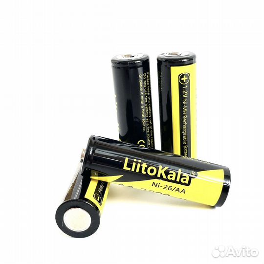 Аккумулятор liitokala AA 2600mAh 4 шт