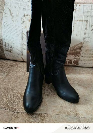 Сапоги женские демисезонные 38