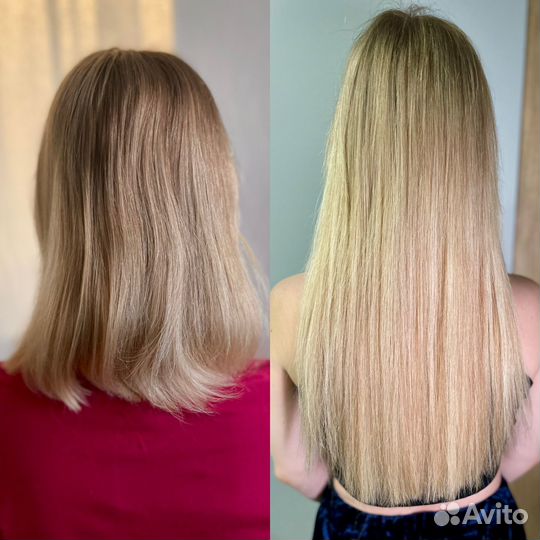 Капсульное наращивание волос