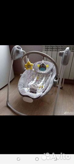 Детская электронная качелька