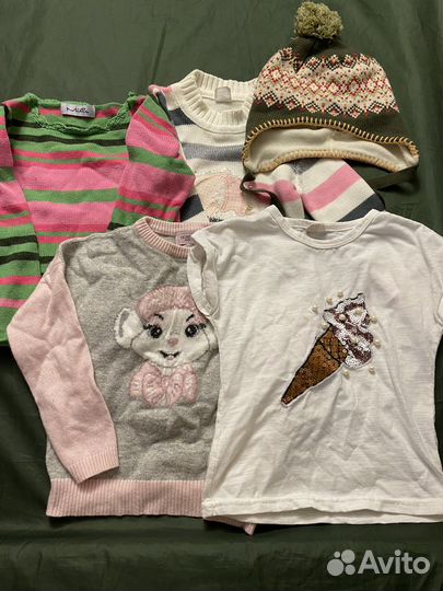 Одежда для девочки 2-3 года пакетом