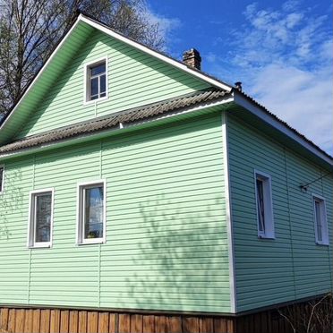 Обшивка дома сайдингом под ключ