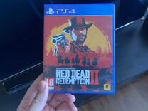 Диск ps5 ps4 Red red dead redemption 2 RDR2