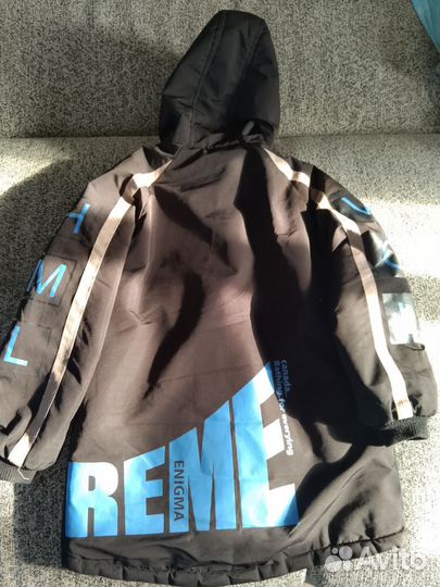 Парка на мальчика 128-140