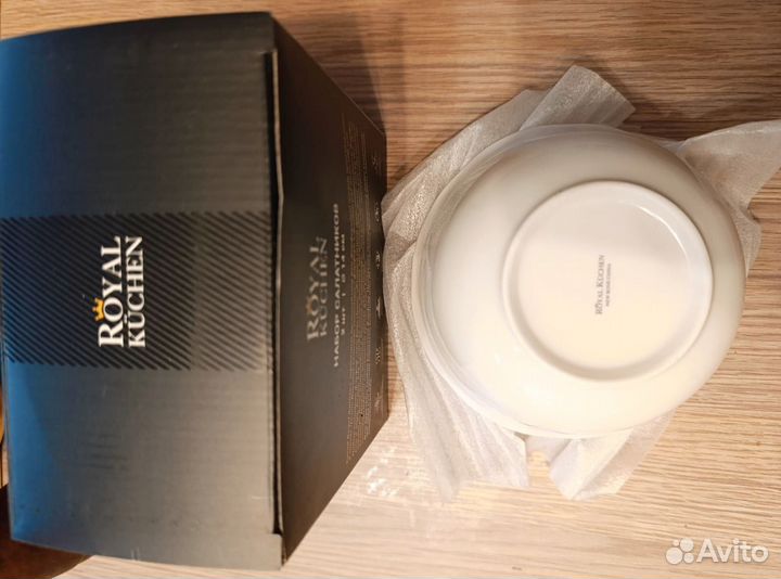 Салатник White porcelain collection