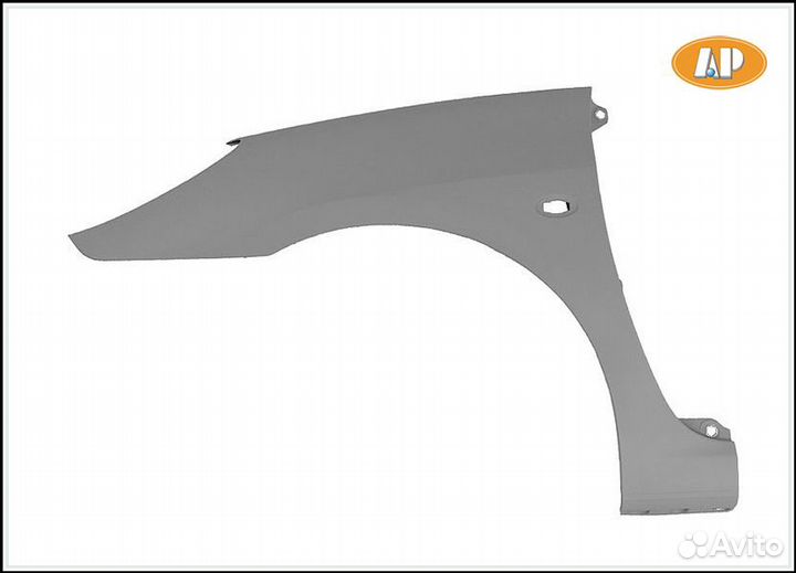 Пежо 307 крыло переднее левое новое 1шт
