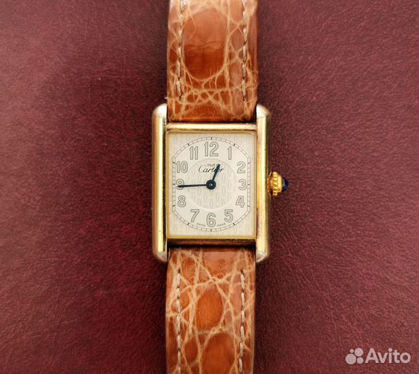 Часы cartier tank оригинал