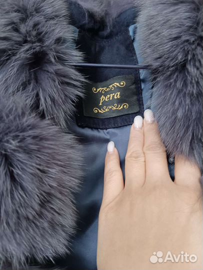 Жилетка меховая женская 46
