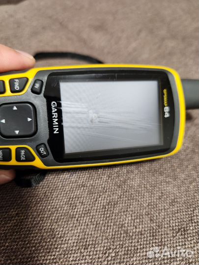 Навигатор Garmin gpsmap 64 с картой