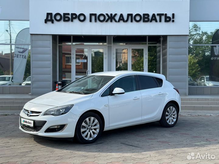 Opel Astra 1.6 AT, 2014, 114 000 км