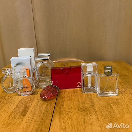 Пустые флаконы от духов