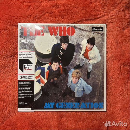 Винил The Who «My Generation» (audiophile mast.)