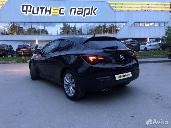 Opel Astra GTC 1.4 AT, 2012, 177 000 км