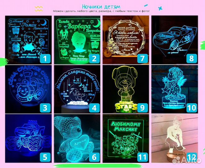 Необычный светильник (сделан в РФ)