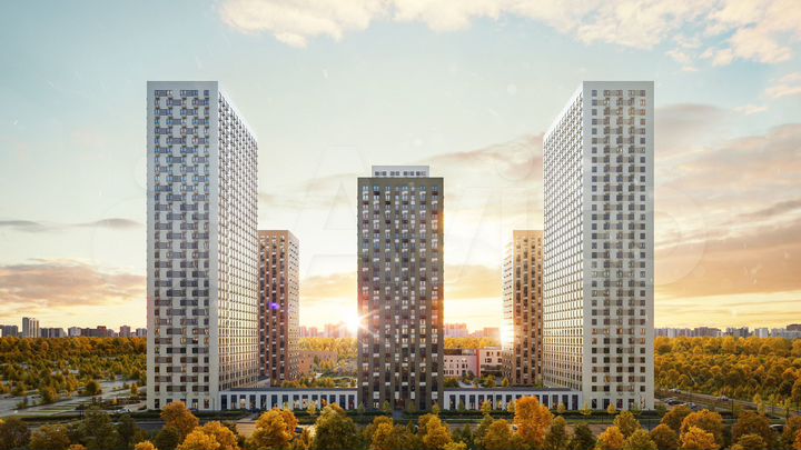 Квартира-студия, 19,9 м², 29/33 эт.