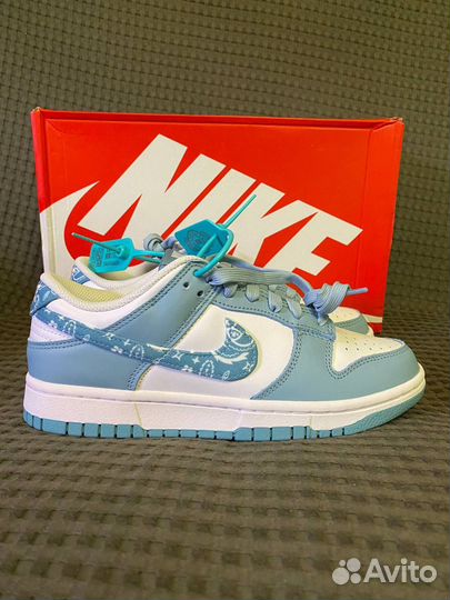 Nike Dunk Low Paisley Blue