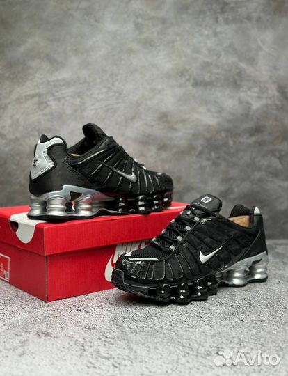 Nike Shox TL Black Silver