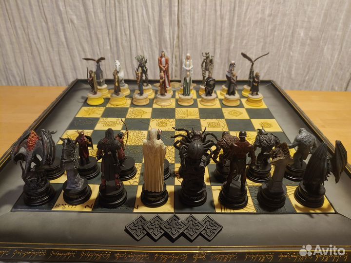 Шахматы Властелин Колец Второй Сет