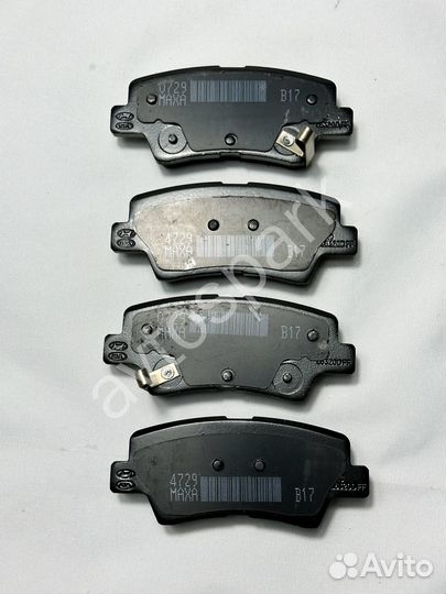 Колодки тормозные задние Hyundai, KIA 58302H5A00