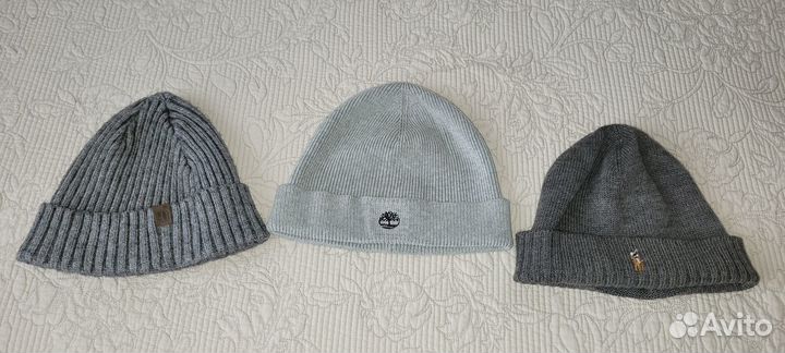 Шапки Polo Ralph Lauren, Timberland, Next