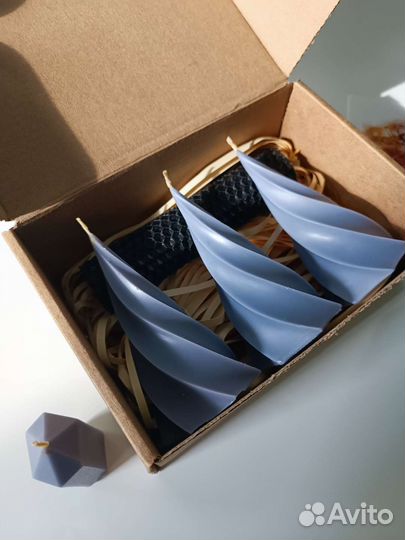 Набор свечей/ свечи интерьерные/ свечи на аскезу