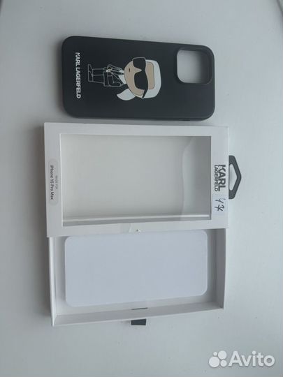 Чехол-бампер iPhone 15 ProMax Karl Lagerfeld