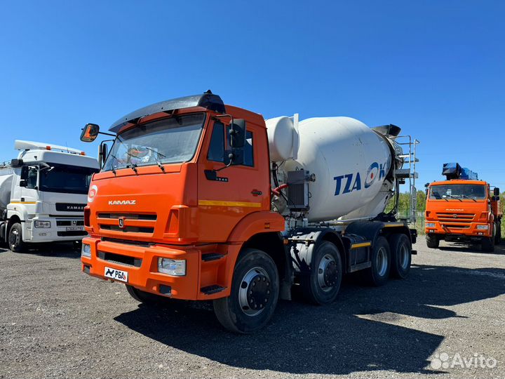 Автобетоносмеситель КАМАЗ 6540, 2021