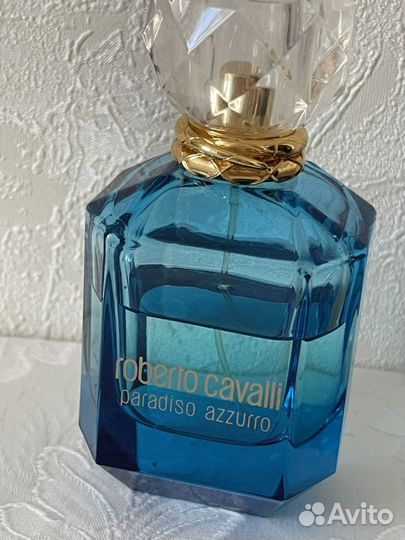 Roberto cavalli оригинал унисекс paradiso azzurro