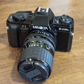 Minolta X-370n + 2 объектива