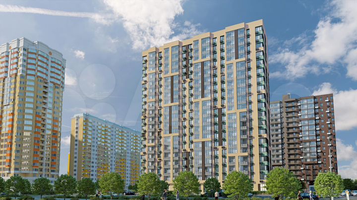 Квартира-студия, 24,7 м², 19/21 эт.