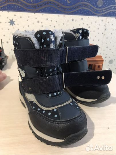 Ботинки Kapika зимние для девочки 27 размер