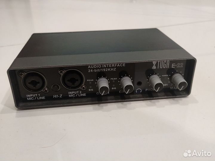 Внешняя звуковая карта xtuga e 22