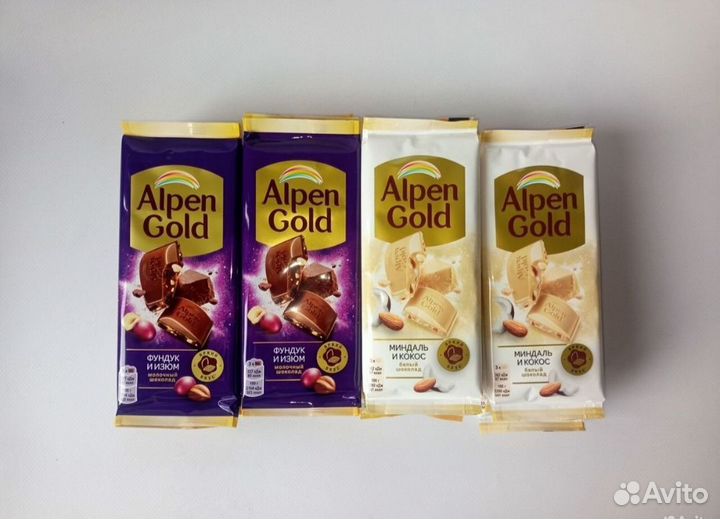 Шоколад Alpen Gold батончики twix