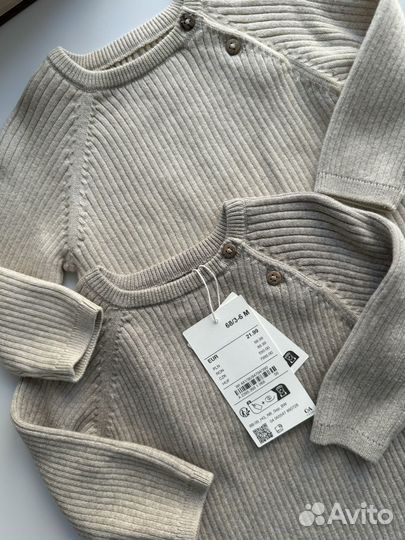 Новый комплект из 2-х свитеров C&A 68