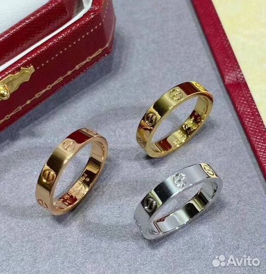 Cartier Love кольцо