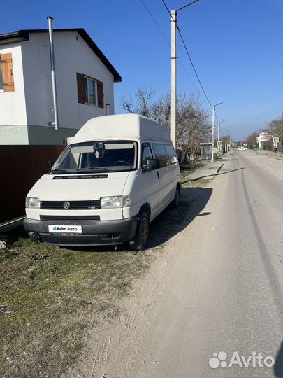 Volkswagen Transporter 2.5 МТ, 2000, 395 000 км