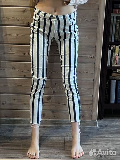 Джинсовые брюки Б/у