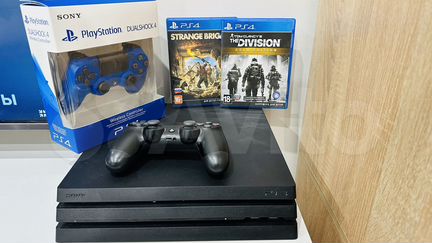 Sony playstation 4 pro 1 tb + 555 игр