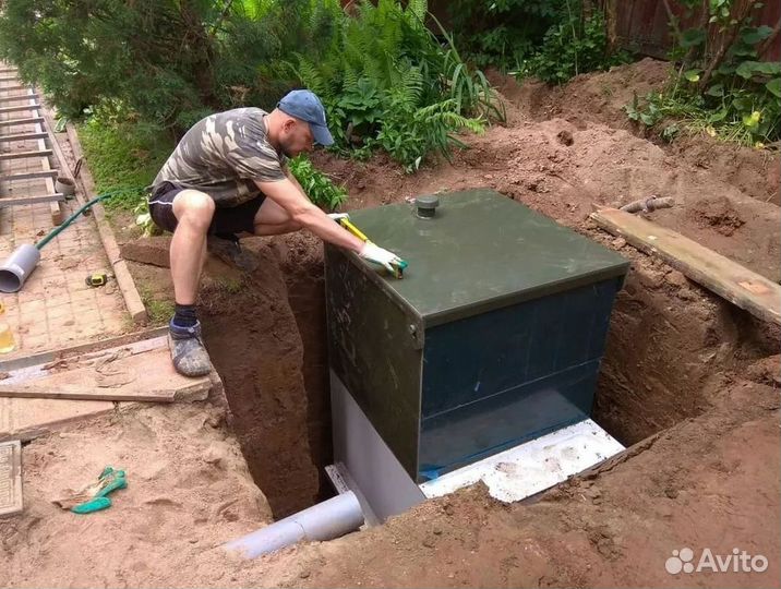 Автономная канализация под ключ. В любой грунт