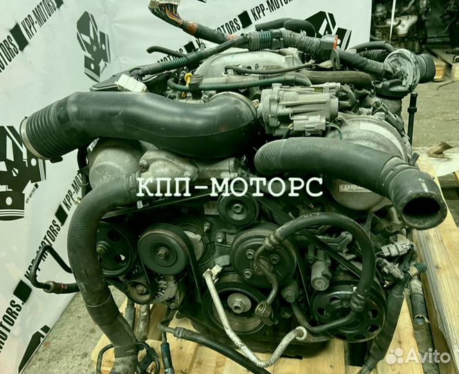 Двигатель контрактный на swаp 1UZ тoyotа Сеlsiоr