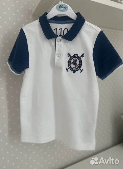 Поло для мальчика giordano junior р.110