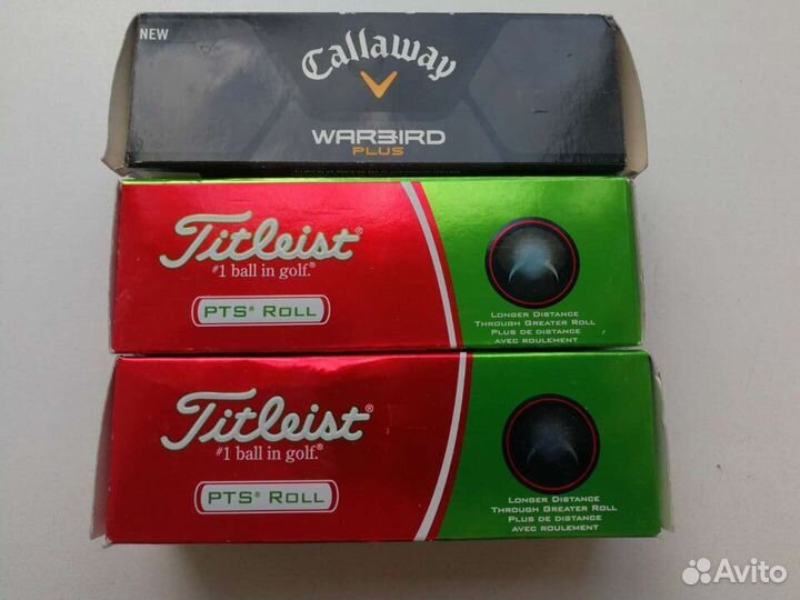 Мячи для гольфа Titleist Pro V1, Callaway,Pinnacle