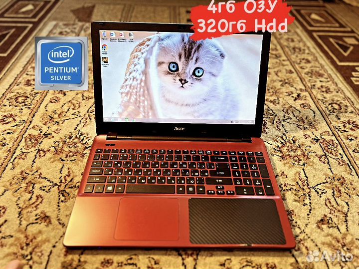 Мощный Ноутбук Acer 4ядра/4гб/320гб Hdd
